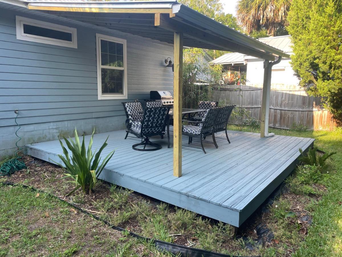 סיינט אגוסטין Modern, Upscale, And New Blue Bungalow In The Heart Of Downtown St Augustine מראה חיצוני תמונה